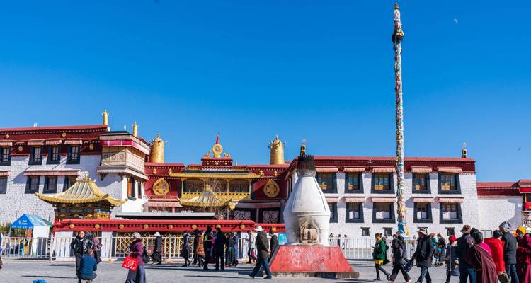 Circuit de 7 jours en groupe à Lhassa, au Mont Everest et à Katmandou par voie terrestre - Great Tibet Tour 4