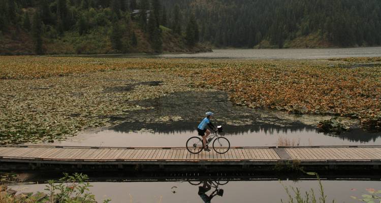 Trail of the Coeur d'Alenes Bike Tour - en anglais - Bicycle Adventures 8