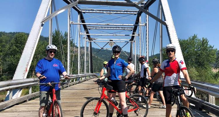 Trail of the Coeur d'Alenes Bike Tour - en anglais - Bicycle Adventures 4
