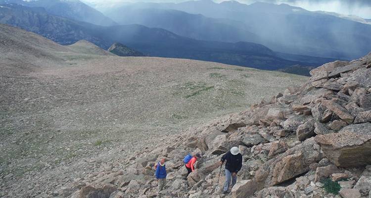 Lazo del pico Longs - Wildland Trekking 2