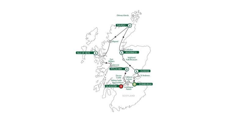 Ruta por las Tierras Altas inspirada en Outlander - 13 días - Brendan Vacations 2