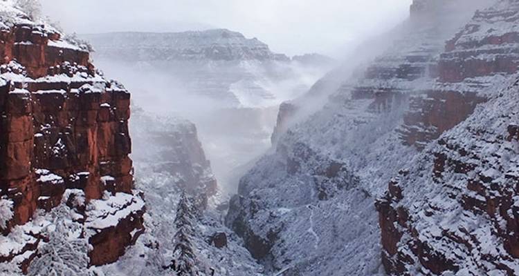 Winter Rim to Rim to Rim - Wildland Trekking 2