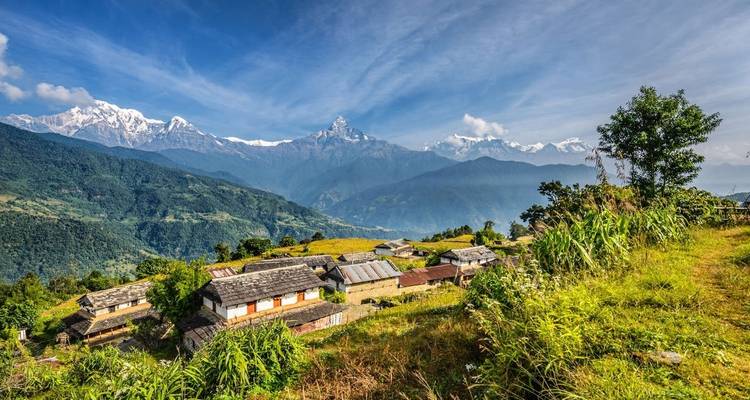 Caminando por las estribaciones de los Annapurnas - Explore! 8