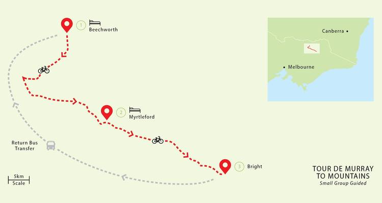 Tour de Murray to Mountains Rail Trail - Group Weekend - Tour de Vines 3