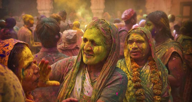 Tournée du festival Braj Holi - Holidays At 1