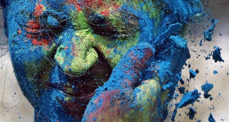 Tournée du festival Braj Holi - Holidays At 6