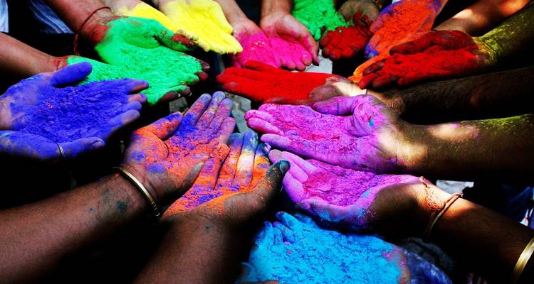 Tournée du festival Braj Holi - Holidays At 4