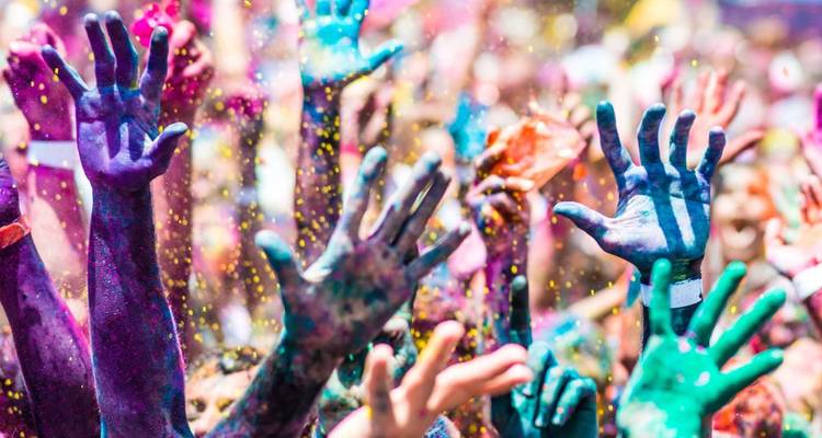 Tournée du festival Braj Holi - Holidays At 2
