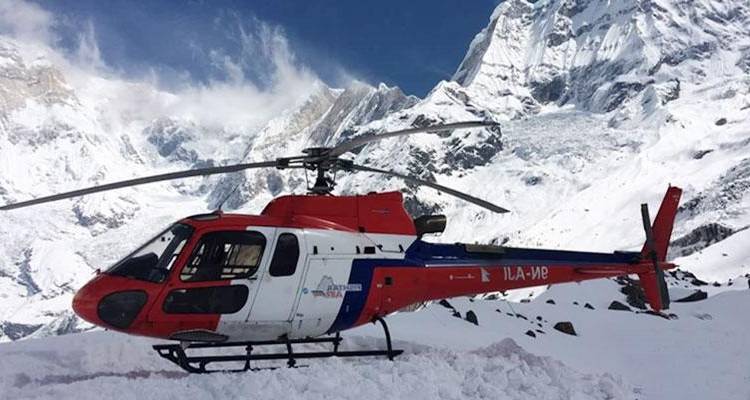 Circuito en helicóptero al campamento base del Annapurna - Himalayan Adventure Treks & Tours 3