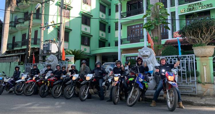 Hanoi Motorcycle Tour to Saigon via Hoi An, Da Lat, Nha Trang on Ho Chi Minh Trail and Along Coast - DNQ Travel 2