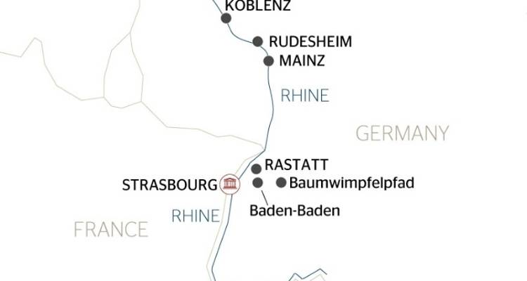 Family Cruise: on the romantic Rhine and in the heart of the Black Forest.Experience history and traditions in a Rhine atmosphere.Optional: a day at Europa Park (port-to-port cruise). - CroisiEurope River Cruises 2