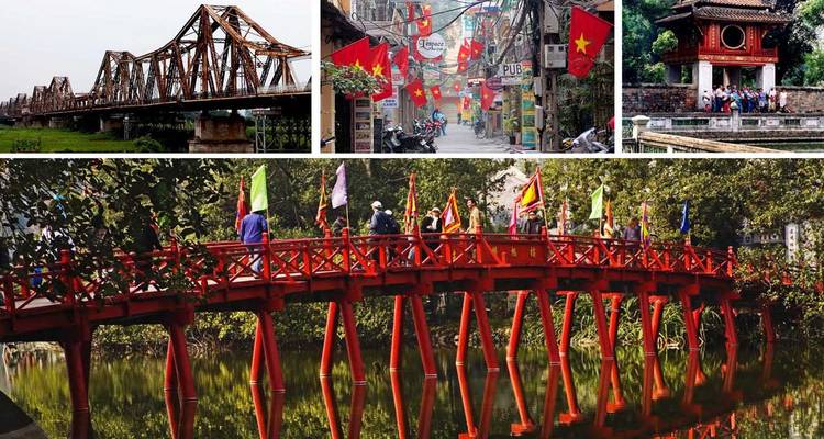 Múltiples imágenes que muestran escenas urbanas y culturales.