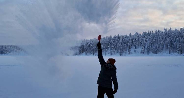 Diversión invernal en Finlandia - vacaciones multiactividad - Upitrek 2