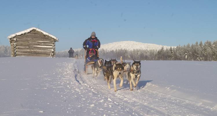 Diversión invernal en Finlandia - vacaciones multiactividad - Upitrek 6