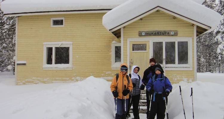 Diversión invernal en Finlandia - vacaciones multiactividad - Upitrek 7