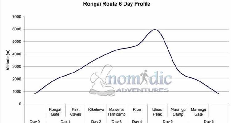 Kilimanjaro Climb  Rongai Route 6 day trek, 8 day tour - Nomadic Adventures 7