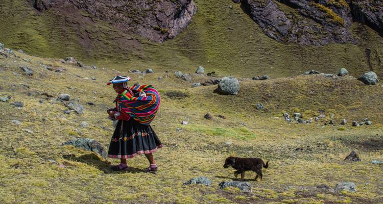 Excursión de 4 días a la Montaña arcoíris + Ausangate - FlashpackerConnect 9