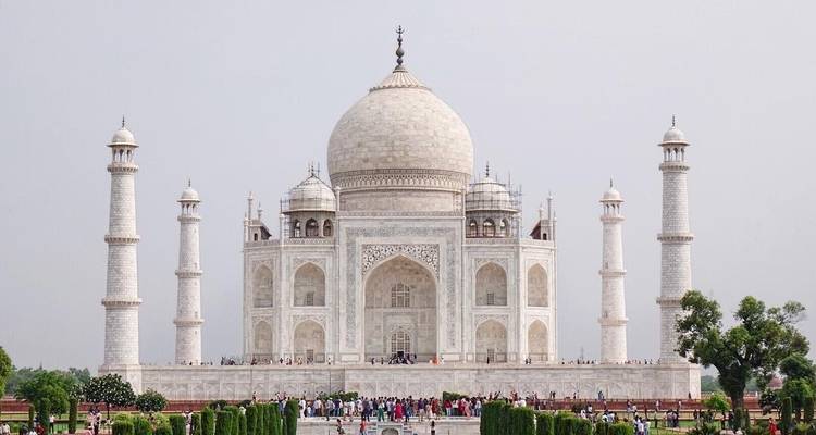 Circuit de 5 jours dans le Triangle d'Or - Lever/coucher du soleil du Taj Mahal - Delhi Agra Jaipur - Julie International Tours 9