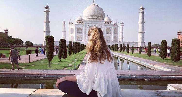 Circuit de 4 jours dans le Triangle d'Or - Lever/coucher du soleil du Taj Mahal - Delhi Agra Jaipur - Julie International Tours 10