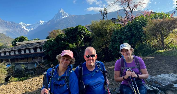 Excursionismo en campamento base del Annapurna - 8 días - Alpine Ramble Treks  3