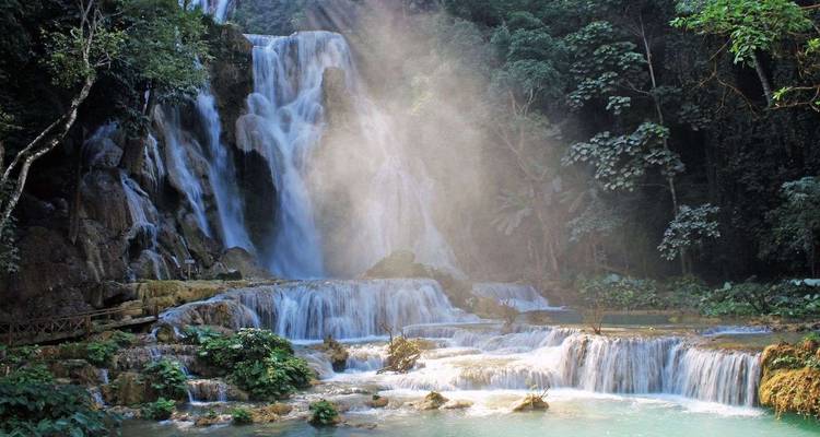 Laos Package Tour from Luang Prabang to Pakse via Vientiane and Khuangsi Waterfall - DNQ Travel 3