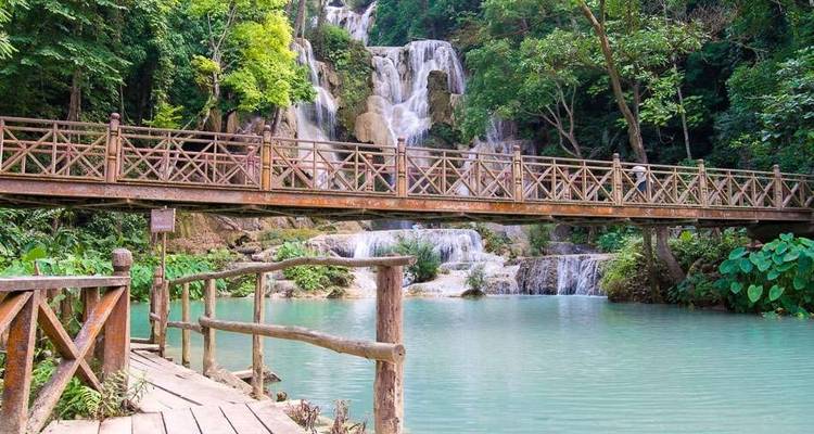Laos Package Tour from Luang Prabang to Pakse via Vientiane and Khuangsi Waterfall - DNQ Travel 6