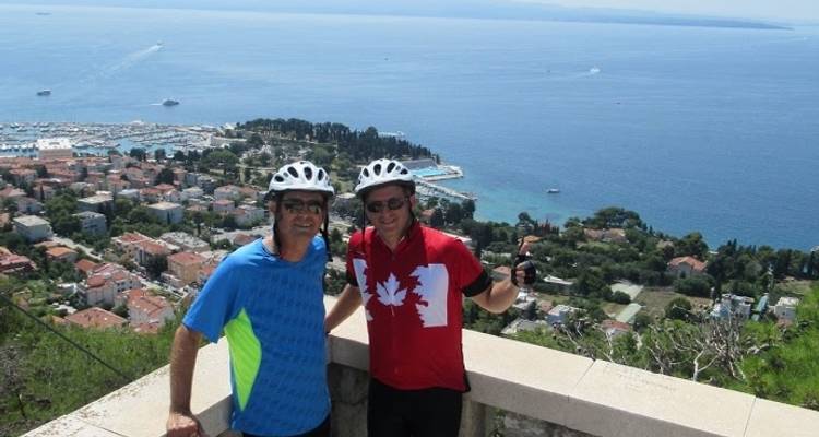 Tour des îles croates à vélo et en kayak, circuit semi- soutenu - Meridien Ten 2