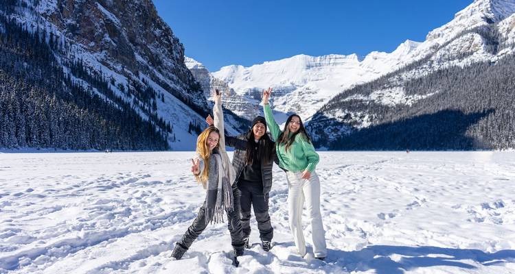 Exploration hivernale des Rocheuses - Réveillon du Nouvel An - West Trek Tours Inc. 9