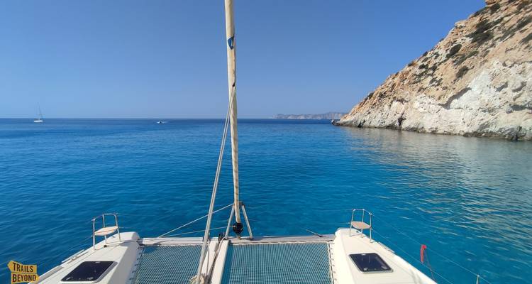 Cyclades - Aventure de luxe à la voile (catamaran) - Trails Beyond 7