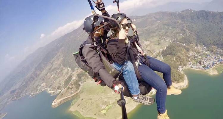 Paragliding in Pokhara - Himalayan Sanctuary Adventure 2