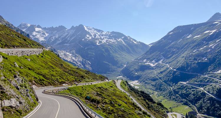 Excursión en coche por los Alpes Suizos, incluido el Paso de Furka: Guía por satélite preestablecida - EPIKdrives 10