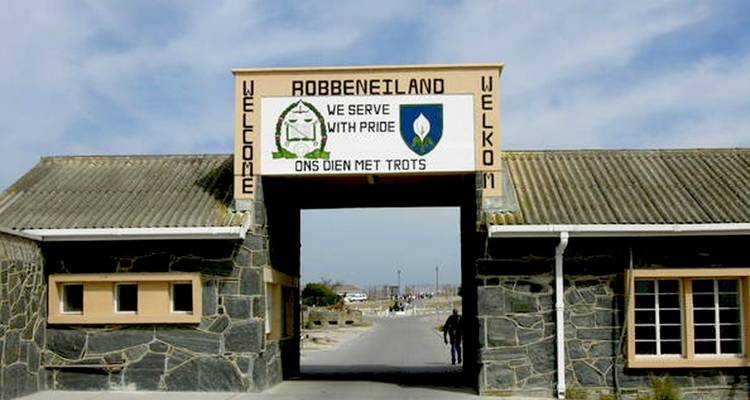 Porte d'entrée de l'île de Robben.