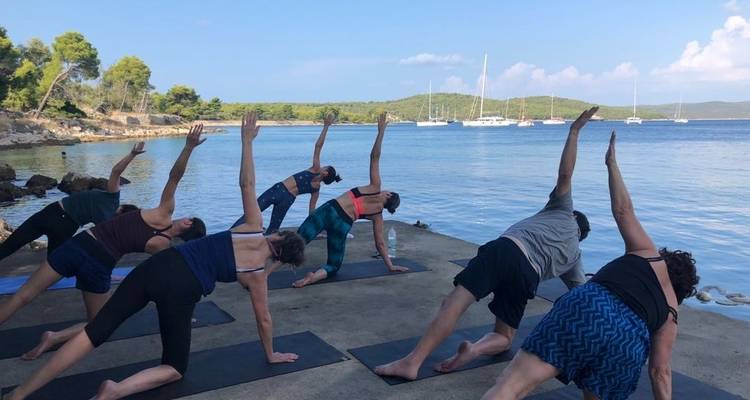 Vela Yoga en Croacia - de Dubrovnik a Split - Med Sailing Holidays 6