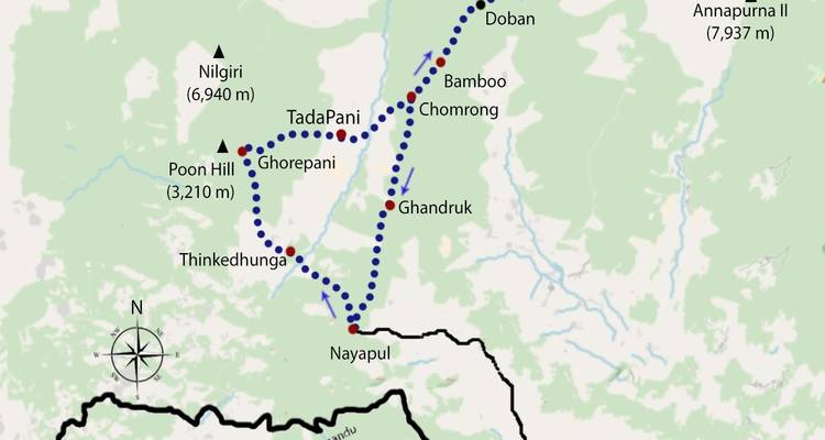 Trek du Sanctuaire de l'Annapurna - pour les débutants et les plus âgés - Peregrine Treks and Expedition Pvt Ltd 9
