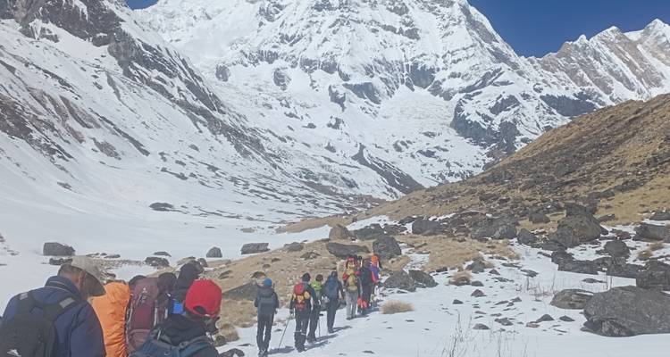 Excursionismo en campamento base del Annapurna 11 días - Himalayan Sanctuary Adventure 2