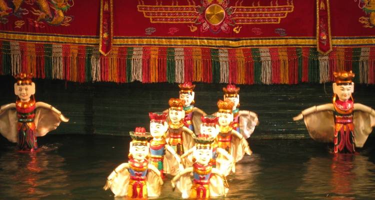 Hanoi la légendaire : Visite de la ville et spectacle de marionnettes sur l'eau - Crossing Vietnam Tour 7