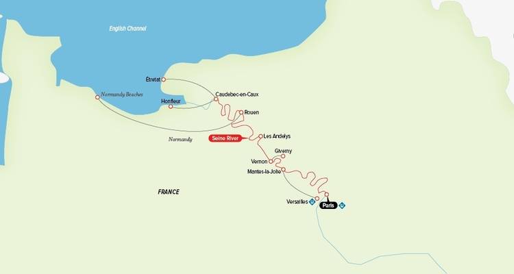 Paris & Normandy (2025) (Paris to Paris, 2025) - Uniworld Boutique River Cruise Collection 3