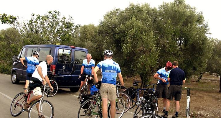 Puglia coast to coast, a cycling holidays across SALENTO from the Ionian to the Adriatic sea - Path 3