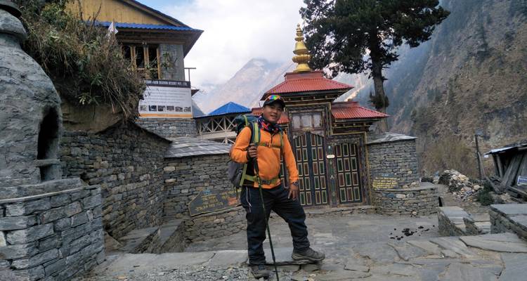 Manaslu Circuit Trek ( Larke-La Pass 5106 m) -18 Days Full package - White Hill Adventure Treks and Expedition Pvt Ltd 6