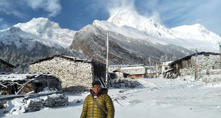 Manaslu Circuit Trek ( Larke-La Pass 5106 m) -18 Days Full package - White Hill Adventure Treks and Expedition Pvt Ltd 9