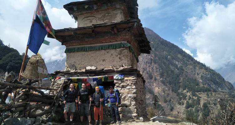 Manaslu Circuit Trek ( Larke-La Pass 5106 m) -18 Days Full package - White Hill Adventure Treks and Expedition Pvt Ltd 8