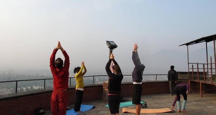 Caridad en Annapurna - Excursionismo de Yoga 15 días - Nepal Social Treks 9