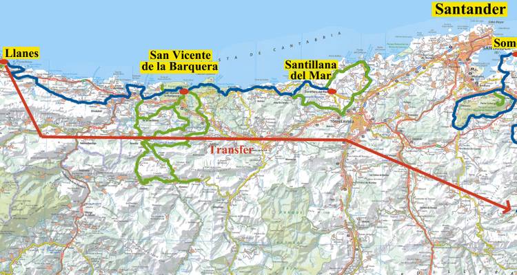 Cantabrie - Côte verte de l'Espagne Visite autoguidée - IberoCycle Tours 6