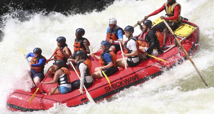 Desde las cataratas Victoria, 3 días de rafting en aguas bravas del río Zambeze - Shockwave Adventures 8