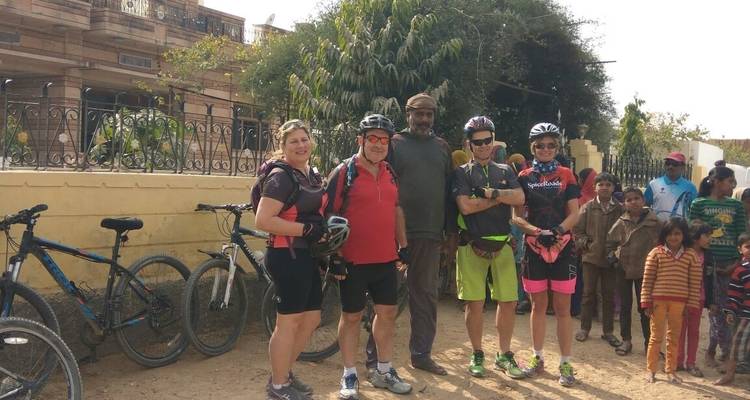 Ciclismo en Rajastán con Taj y el tigre - Cycling in India 3