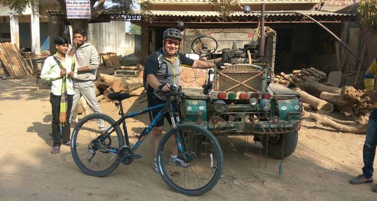 Ciclismo en Rajastán con Taj y el tigre - Cycling in India 7