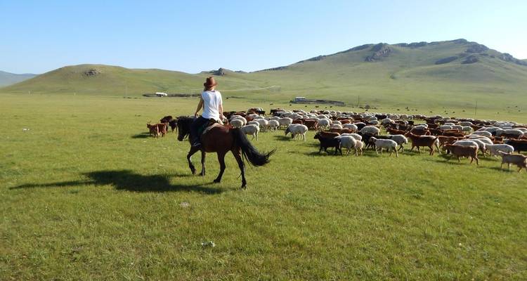 8 jours d'excursion à cheval dans les huit lacs - TTRMongolia 6