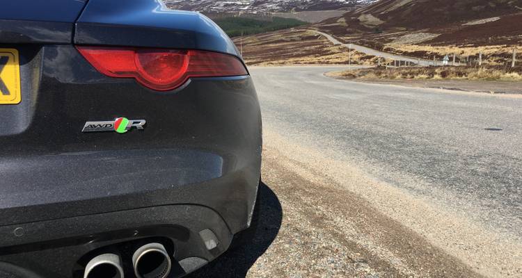Scotland NC500 Route Tour in Jaguar V8 F-Type Cabriolet, pre-set sat-nav guided - EPIKdrives 7