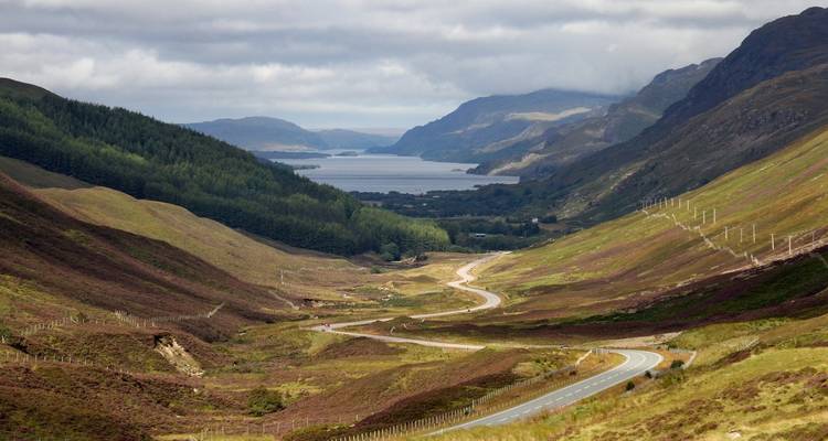 Scotland NC500 Route Tour in Jaguar V8 F-Type Cabriolet, pre-set sat-nav guided - EPIKdrives 1