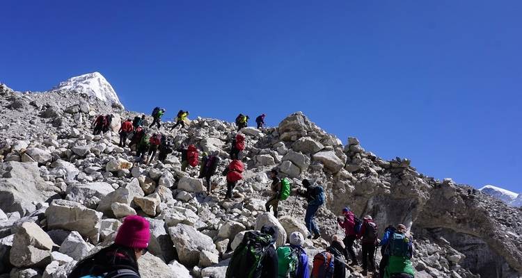 Senderismo Gokyo - campamento base del Everest paso de Cho - la - Nepalgram Adventure 9